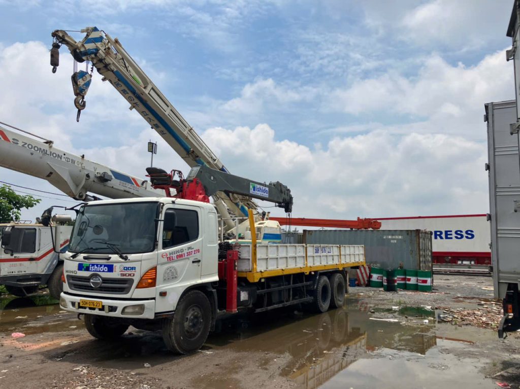 Xe cẩu tự hành Bắc Ninh